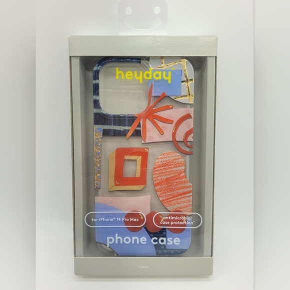 Clear Geometric Patterns Case for Apple iPhone 14 Pro Max by Heyday - Picture 2 of 8